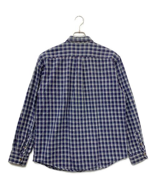 LEVI'S（リーバイス）LEVI'S (リーバイス) 長袖シャツ ネイビー×レッド サイズ:Ｍの古着・服飾アイテム
