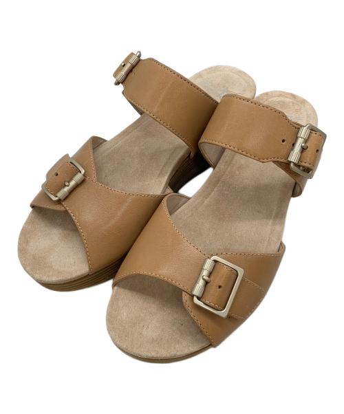 dansko（ダンスコ）Dansko (ダンスコ) レザーストラップサンダル ブラウン サイズ:EUR 39の古着・服飾アイテム