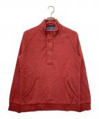 L.L.Beanエルエルビーン）の古着「ハーフジップスウェット」｜レッド