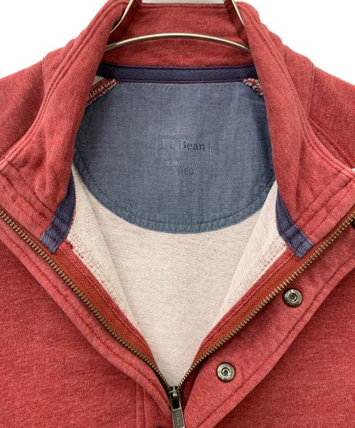 L.L.Bean（エルエルビーン）L.L.Bean (エルエルビーン) ハーフジップスウェット レッド サイズ:Sの古着・服飾アイテム