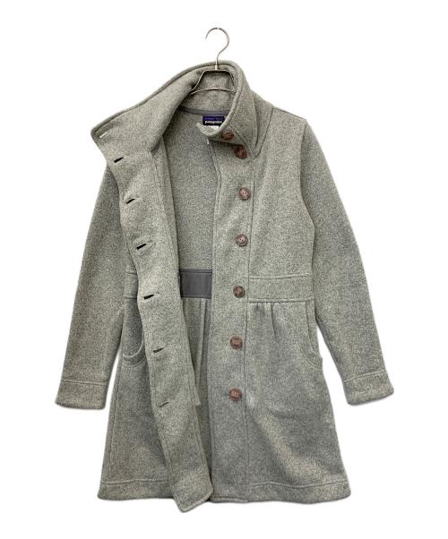 Patagonia（パタゴニア）Patagonia (パタゴニア) ウィメンズ・ベター・セーター・コート グレー サイズ:Ｌの古着・服飾アイテム