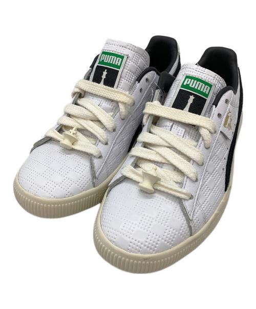 PUMA（プーマ）PUMA (プーマ) CLYDE CHESS WHITE BLACK ホワイト サイズ:22.5の古着・服飾アイテム
