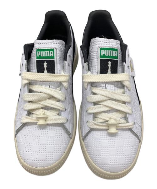 PUMA（プーマ）PUMA (プーマ) CLYDE CHESS WHITE BLACK ホワイト サイズ:22.5の古着・服飾アイテム