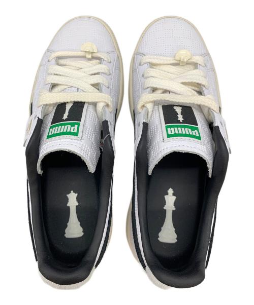PUMA（プーマ）PUMA (プーマ) CLYDE CHESS WHITE BLACK ホワイト サイズ:22.5の古着・服飾アイテム