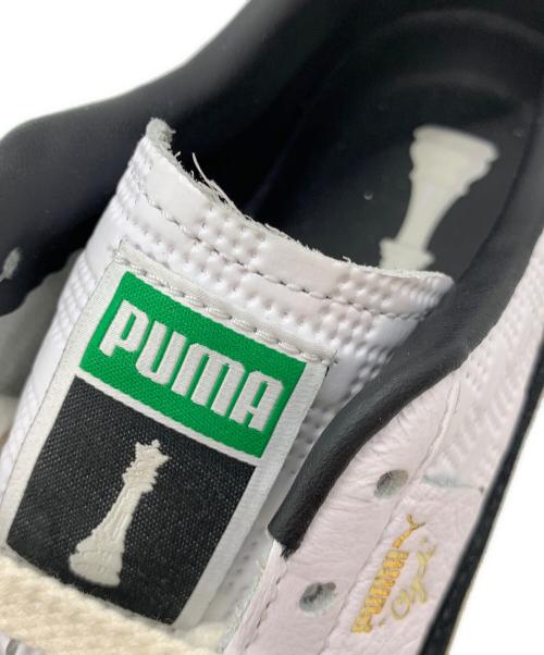PUMA（プーマ）PUMA (プーマ) CLYDE CHESS WHITE BLACK ホワイト サイズ:22.5の古着・服飾アイテム
