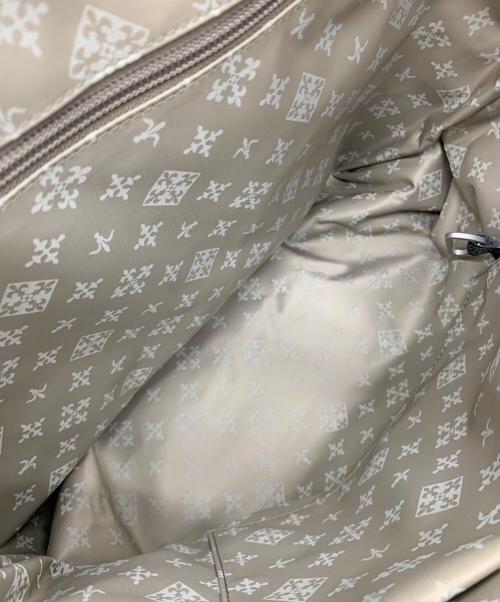 russet（ラシット）russet (ラシット) リバーシブルショルダーバッグ グリーン×ベージュの古着・服飾アイテム