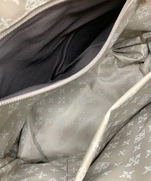 russet（ラシット）russet (ラシット) リバーシブルショルダーバッグ グリーン×ベージュの古着・服飾アイテム