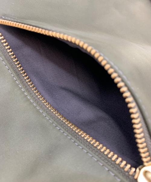 russet（ラシット）russet (ラシット) リバーシブルショルダーバッグ グリーン×ベージュの古着・服飾アイテム