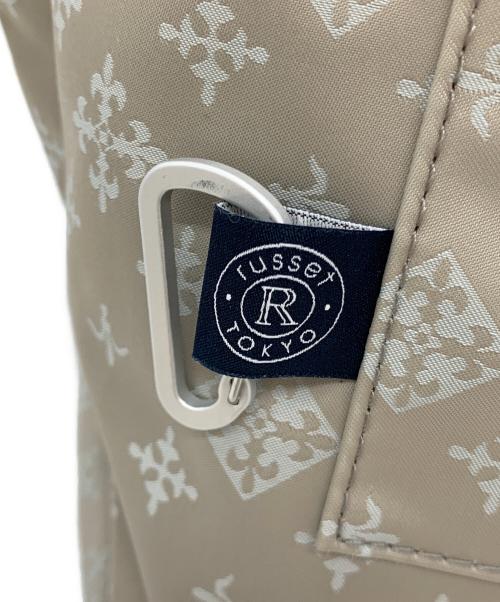 russet（ラシット）russet (ラシット) リバーシブルショルダーバッグ グリーン×ベージュの古着・服飾アイテム