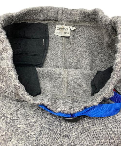 GRAMICCI（グラミチ）GRAMICCI (グラミチ) フリースナローリブパンツ グレー サイズ:Mの古着・服飾アイテム