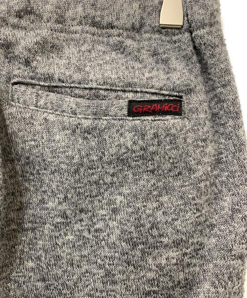 GRAMICCI（グラミチ）GRAMICCI (グラミチ) フリースナローリブパンツ グレー サイズ:Mの古着・服飾アイテム