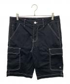TRUE RELIGIONトゥルー レリジョン）の古着「Cargo Shots」｜ブラック
