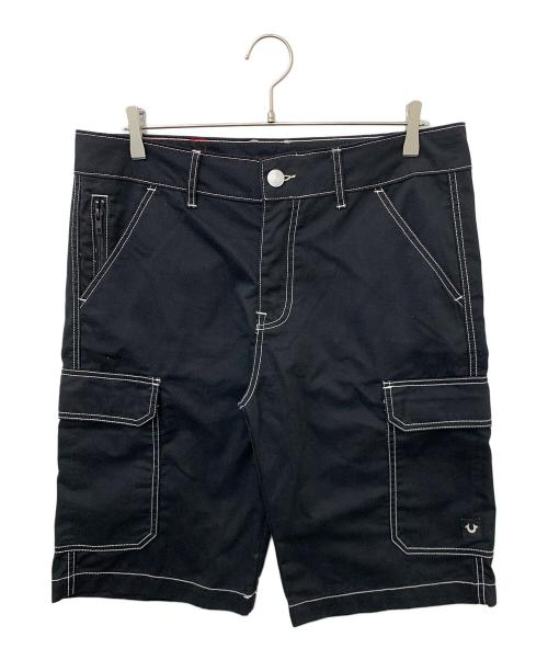 TRUE RELIGION（トゥルー レリジョン）TRUE RELIGION (トゥルー レリジョン) Cargo Shots ブラック サイズ:32の古着・服飾アイテム