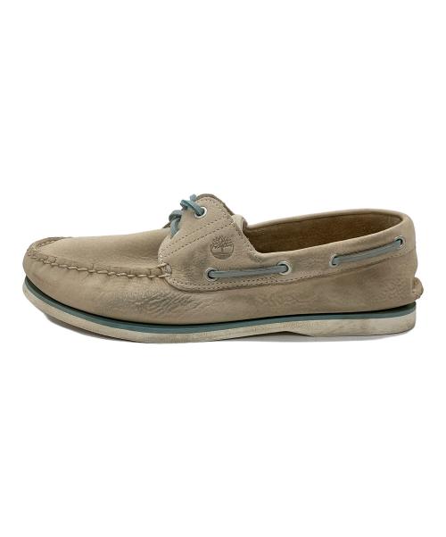 Timberland（ティンバーランド）Timberland (ティンバーランド) CLASSIC BOAT 2 EYE BOAT SHOE ベージュ サイズ:30の古着・服飾アイテム