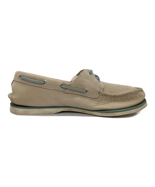 Timberland（ティンバーランド）Timberland (ティンバーランド) CLASSIC BOAT 2 EYE BOAT SHOE ベージュ サイズ:30の古着・服飾アイテム