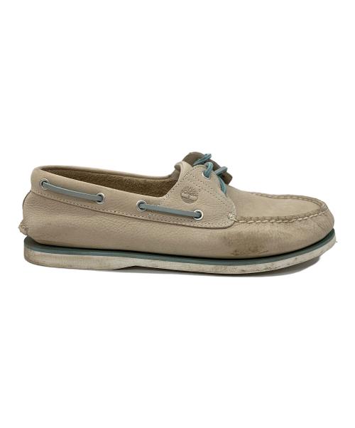 Timberland（ティンバーランド）Timberland (ティンバーランド) CLASSIC BOAT 2 EYE BOAT SHOE ベージュ サイズ:30の古着・服飾アイテム