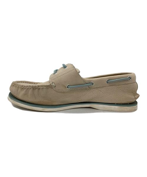 Timberland（ティンバーランド）Timberland (ティンバーランド) CLASSIC BOAT 2 EYE BOAT SHOE ベージュ サイズ:30の古着・服飾アイテム