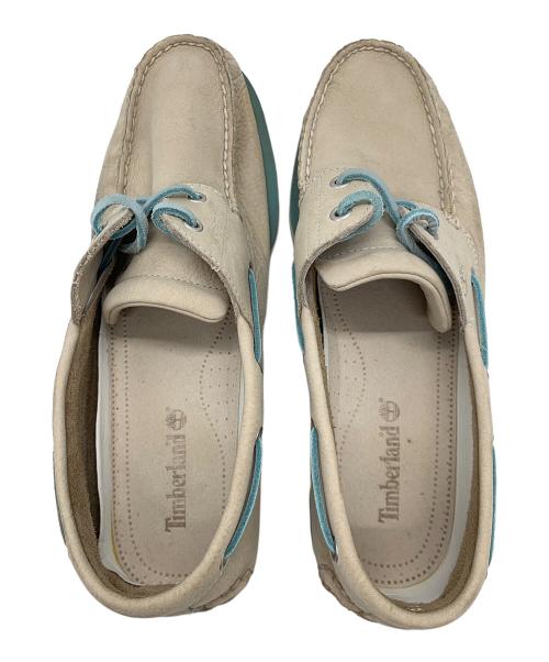 Timberland（ティンバーランド）Timberland (ティンバーランド) CLASSIC BOAT 2 EYE BOAT SHOE ベージュ サイズ:30の古着・服飾アイテム