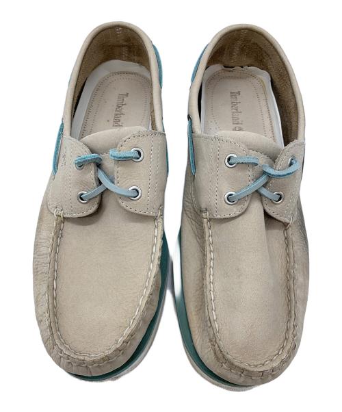 Timberland（ティンバーランド）Timberland (ティンバーランド) CLASSIC BOAT 2 EYE BOAT SHOE ベージュ サイズ:30の古着・服飾アイテム