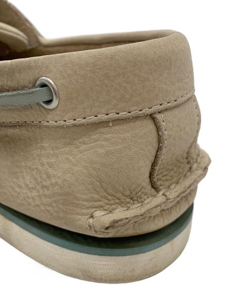Timberland（ティンバーランド）Timberland (ティンバーランド) CLASSIC BOAT 2 EYE BOAT SHOE ベージュ サイズ:30の古着・服飾アイテム