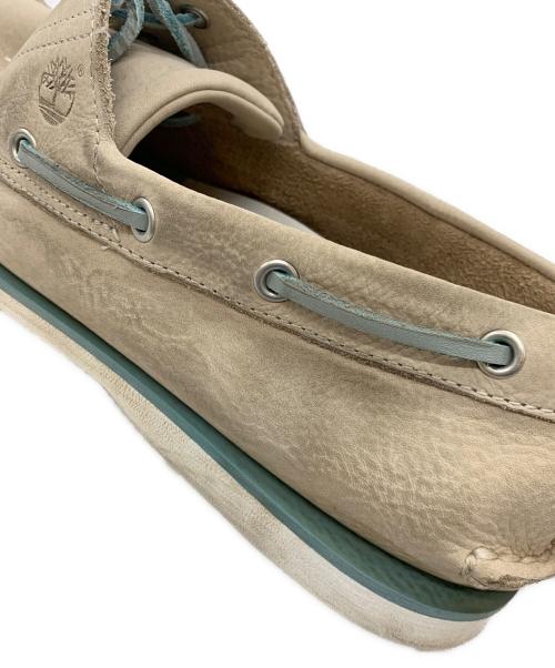 Timberland（ティンバーランド）Timberland (ティンバーランド) CLASSIC BOAT 2 EYE BOAT SHOE ベージュ サイズ:30の古着・服飾アイテム