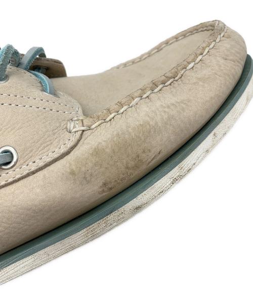 Timberland（ティンバーランド）Timberland (ティンバーランド) CLASSIC BOAT 2 EYE BOAT SHOE ベージュ サイズ:30の古着・服飾アイテム