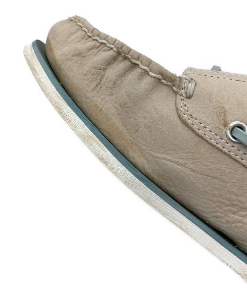 Timberland（ティンバーランド）Timberland (ティンバーランド) CLASSIC BOAT 2 EYE BOAT SHOE ベージュ サイズ:30の古着・服飾アイテム