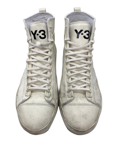 Y-3（ワイスリー）Y-3 (ワイスリー) Yuben Mid ホワイト サイズ:27.5の古着・服飾アイテム