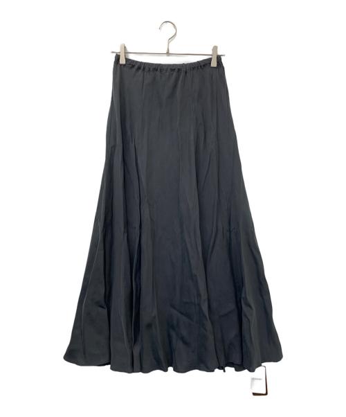Plage（プラージュ）Plage (プラージュ) Washable Fibrilロングスカート グレー サイズ:38 未使用品の古着・服飾アイテム
