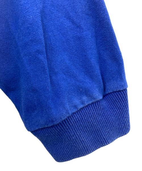 LFYT（エルエフワイティー）LFYT (エルエフワイティー) CLASSIC LOGO HOODED RUGBY JERSEY ブルー×レッド サイズ:XXLの古着・服飾アイテム