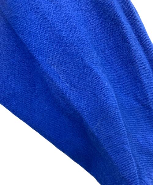LFYT（エルエフワイティー）LFYT (エルエフワイティー) CLASSIC LOGO HOODED RUGBY JERSEY ブルー×レッド サイズ:XXLの古着・服飾アイテム