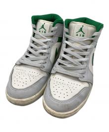 NIKE（ナイキ）の古着「Air Jordan 1 Mid」｜グリーン×ホワイト