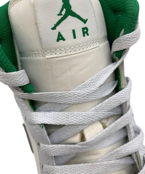 NIKE（ナイキ）NIKE (ナイキ) Air Jordan 1 Mid グリーン×ホワイト サイズ:27の古着・服飾アイテム