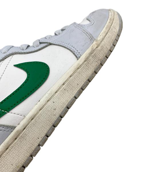 NIKE（ナイキ）NIKE (ナイキ) Air Jordan 1 Mid グリーン×ホワイト サイズ:27の古着・服飾アイテム