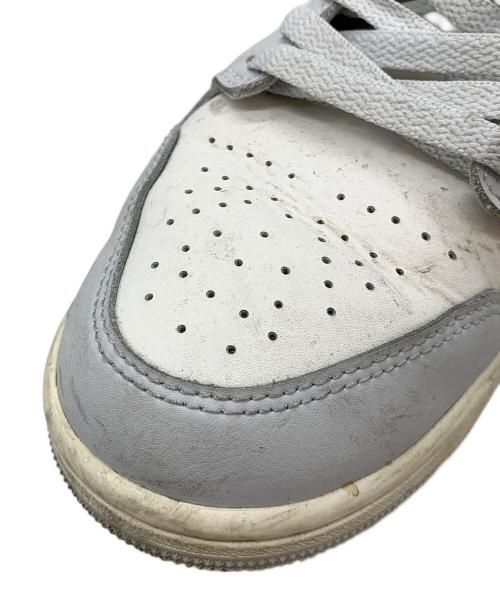 NIKE（ナイキ）NIKE (ナイキ) Air Jordan 1 Mid グリーン×ホワイト サイズ:27の古着・服飾アイテム