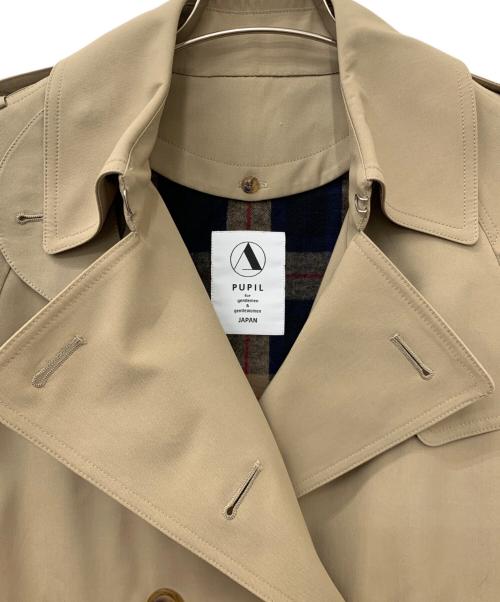 A PUPIL（アピューピル）A PUPIL (アピューピル) トレンチコート ベージュ サイズ:Sの古着・服飾アイテム