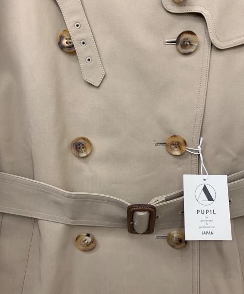A PUPIL（アピューピル）A PUPIL (アピューピル) トレンチコート ベージュ サイズ:Sの古着・服飾アイテム
