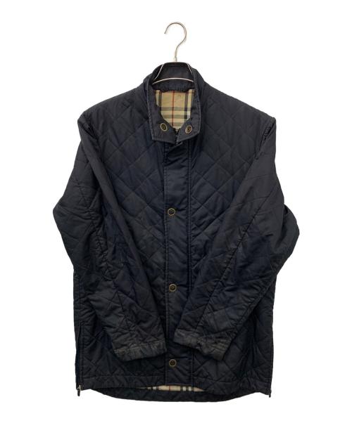 BURBERRY LONDON（バーバリーロンドン）BURBERRY LONDON (バーバリーロンドン) キルティングジャケット ブラック サイズ:不明(実寸サイズの確認をお願いします)の古着・服飾アイテム