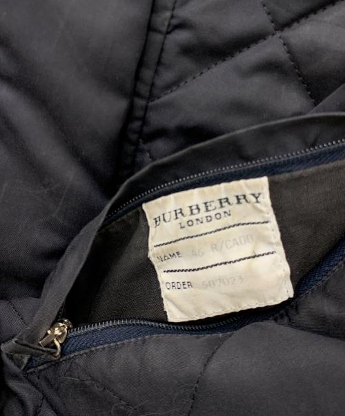 BURBERRY LONDON（バーバリーロンドン）BURBERRY LONDON (バーバリーロンドン) キルティングジャケット ブラック サイズ:不明(実寸サイズの確認をお願いします)の古着・服飾アイテム