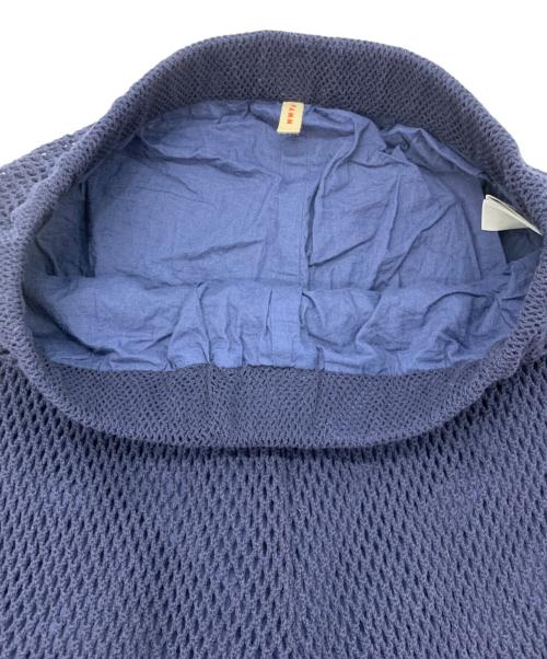 PAMM（パム）PAMM (パム) 線と面のストライプメッシュパンツ インディゴ サイズ:1の古着・服飾アイテム
