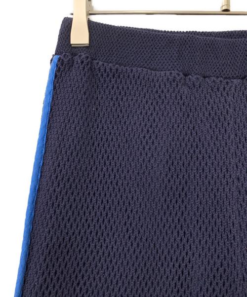 PAMM（パム）PAMM (パム) 線と面のストライプメッシュパンツ インディゴ サイズ:1の古着・服飾アイテム