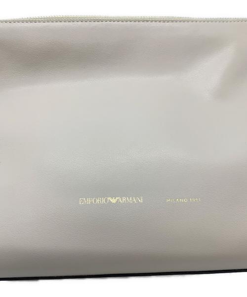 EMPORIO ARMANI（エンポリオ アルマーニ）EMPORIO ARMANI (エンポリオ アルマーニ) セミショルダーバッグ ベージュ 未使用品の古着・服飾アイテム