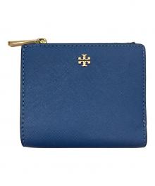 TORY BURCH（トリーバーチ）の古着「2つ折り財布」｜ブルー