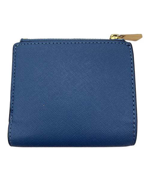 TORY BURCH（トリーバーチ）TORY BURCH (トリーバーチ) 2つ折り財布 ブルーの古着・服飾アイテム