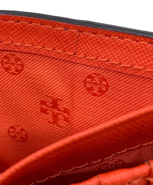TORY BURCH（トリーバーチ）TORY BURCH (トリーバーチ) 2つ折り財布 ブルーの古着・服飾アイテム