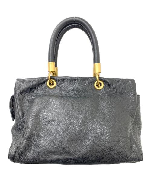 Marc by Marc Jacobs（マークバイマークジェイコブス）Marc by Marc Jacobs (マークバイマークジェイコブス) ハンドバッグ ブラックの古着・服飾アイテム
