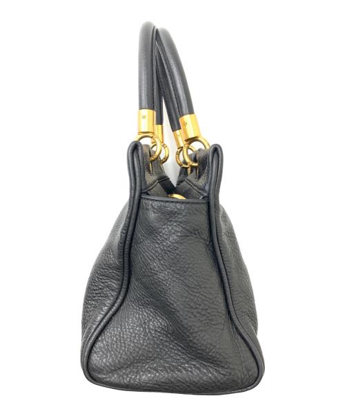 Marc by Marc Jacobs（マークバイマークジェイコブス）Marc by Marc Jacobs (マークバイマークジェイコブス) ハンドバッグ ブラックの古着・服飾アイテム