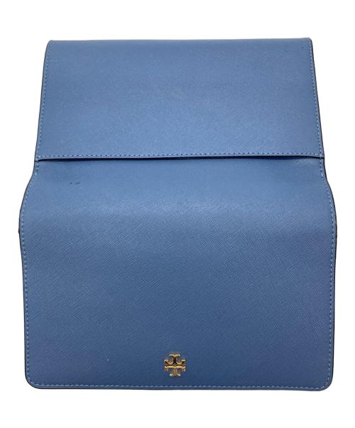 TORY BURCH（トリーバーチ）TORY BURCH (トリーバーチ) ショルダーウォレット ブルーの古着・服飾アイテム