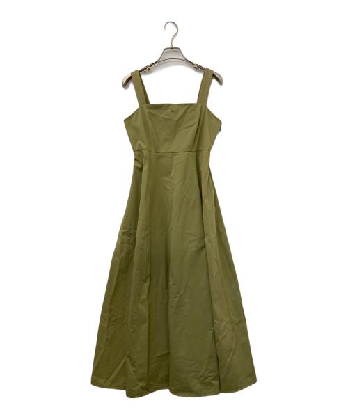 CLANE（クラネ）CLANE (クラネ) ノースリーブワンピース モスグリーン 未使用品の古着・服飾アイテム