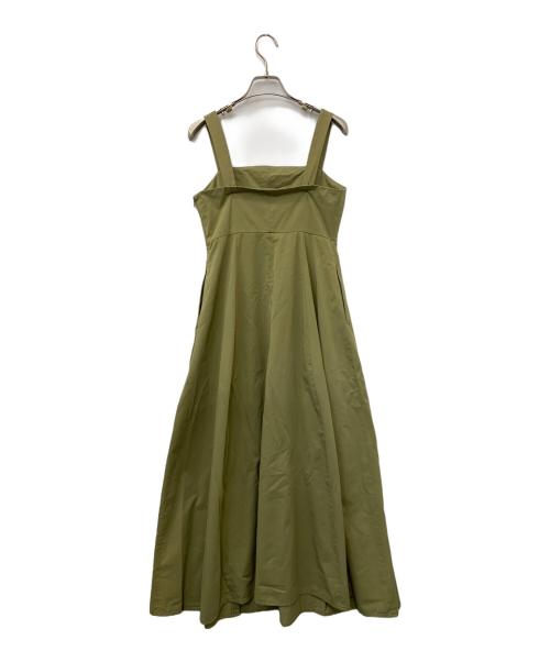 CLANE（クラネ）CLANE (クラネ) ノースリーブワンピース モスグリーン 未使用品の古着・服飾アイテム